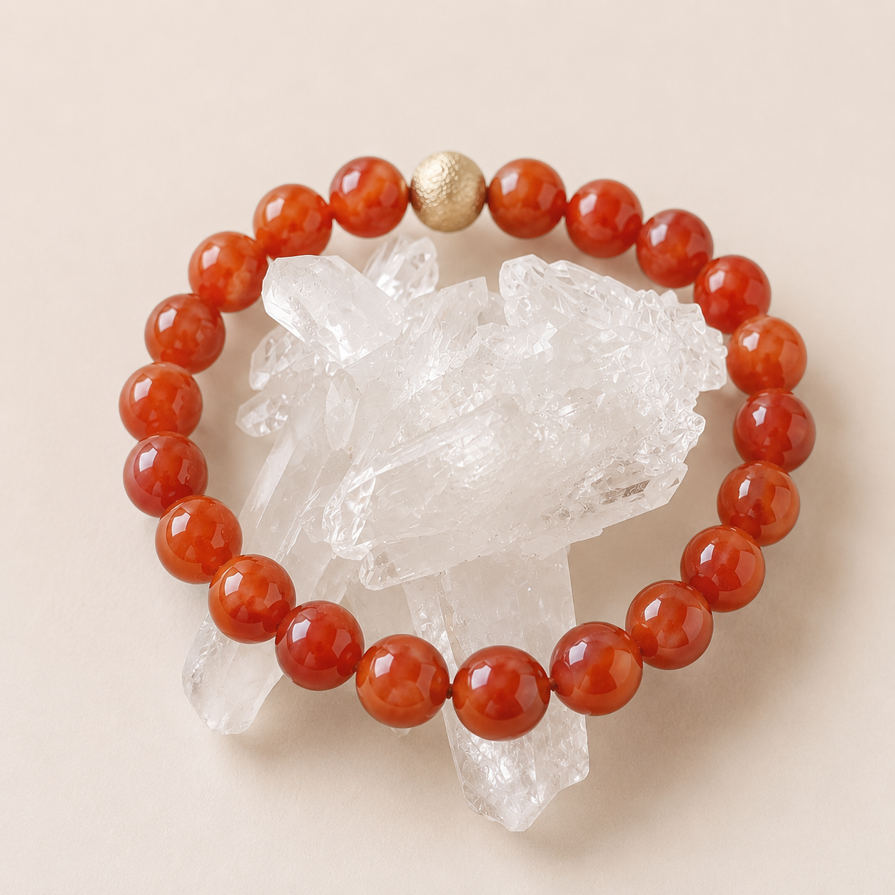 Carnelian Bracelet Reiki Charged